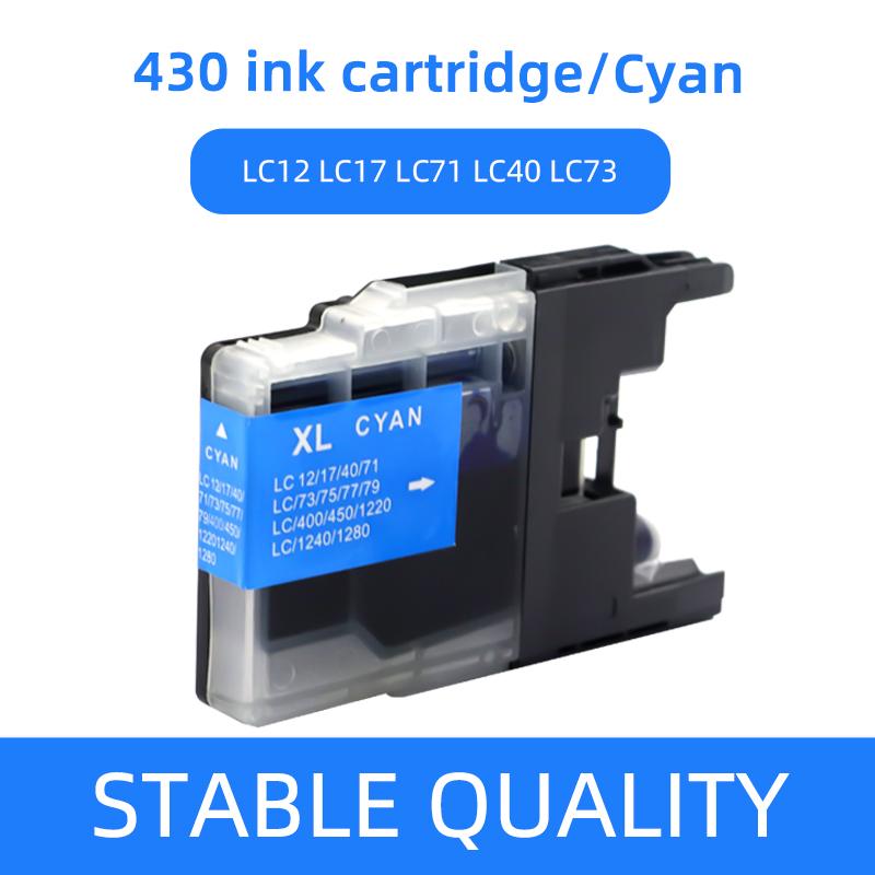 Чернильный картридж LC12-430, для картриджей Brother LC12 LC17 LC71 LC40 LC73 LC75 LC77 LC79 LC400 LC450 LC1220 LC1240 LC1280 LC430