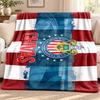 Deportivo guadalajara blanket Flannel Blanket Soft Cozy Plush Throw for Sofa Bed Lightweight Home Decoration Outdoor camping