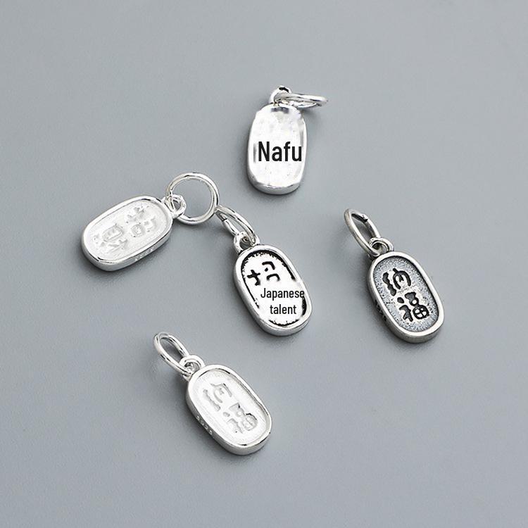 Подвеска из тайского серебра S925 для самостоятельного изготовления ожерелья и браслета