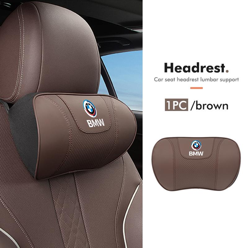 MZIZ2 Car Seat Headrest Lumbar Cushion Waist Protector Neck Pillow For BMW F40 F30 F34 F48 F39 G42 G05 G06 G07 G20 G30 G32 G22 G23