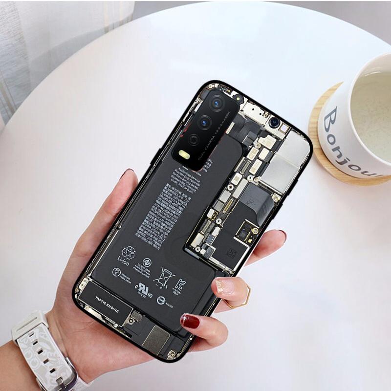 Чехол для телефона VIVO Y31 Y21 Y70 Y21S Y20S Y72 Y35 Y11 Y53S Y33S Y55 Y76 Y51 Y11S Y01 Y1S Y91C Y91i Чехол с печатной платой аккумулятора