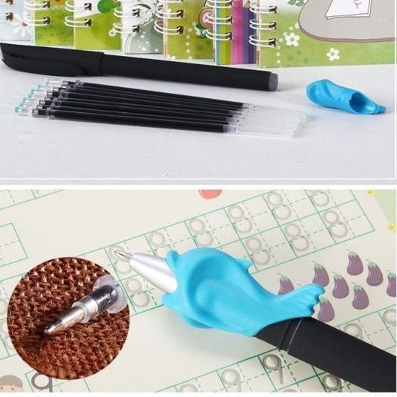 Шаблон для каллиграфического написания цифр для дошкольников