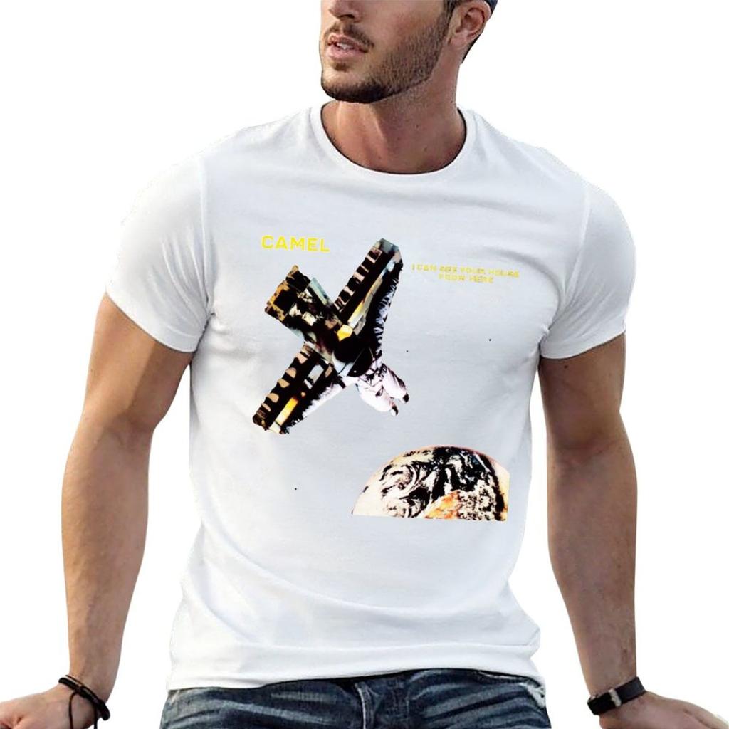 Camel - I Can See Your House From Here T-Shirt Retro Graphic Print T-Shirt