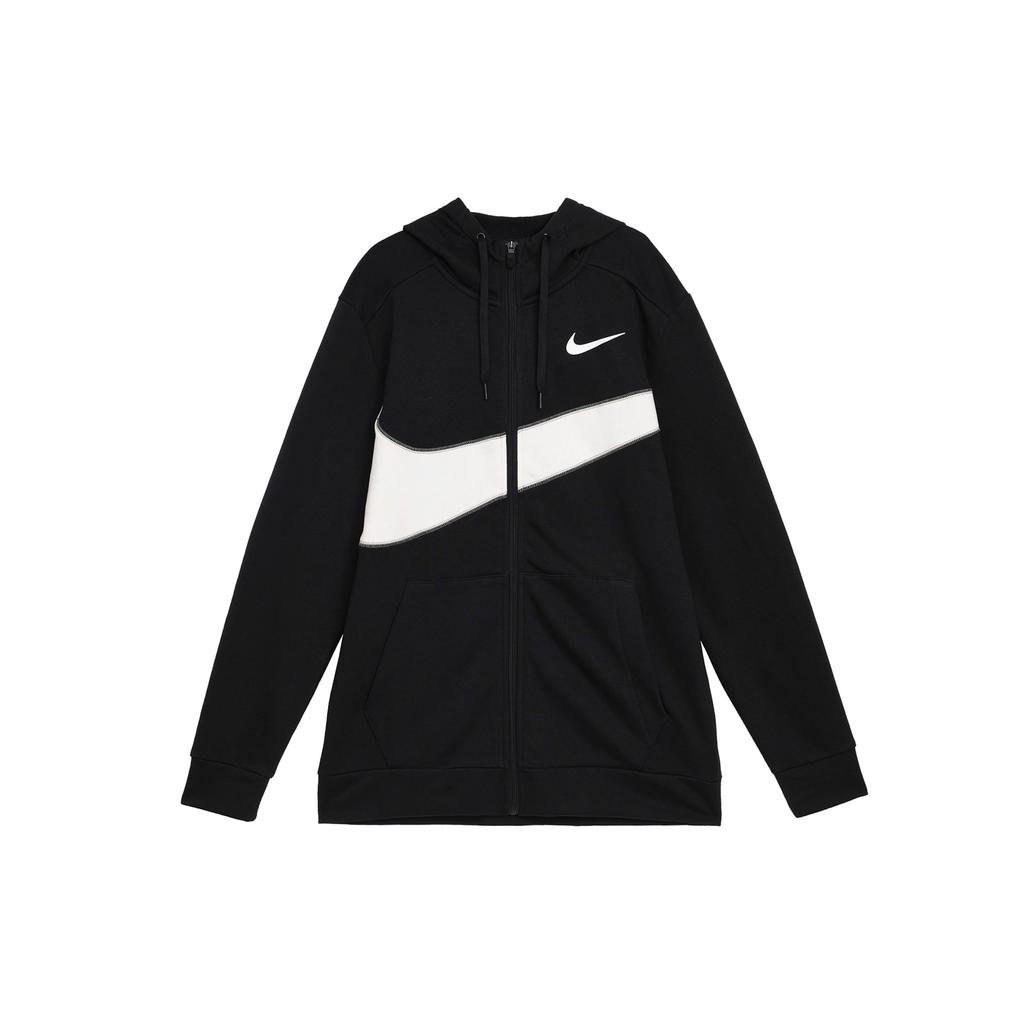 Nike Colorblock Quick-Dry Hooded Zip-Up Casual Jacket Men Jackets Black FB8576-010