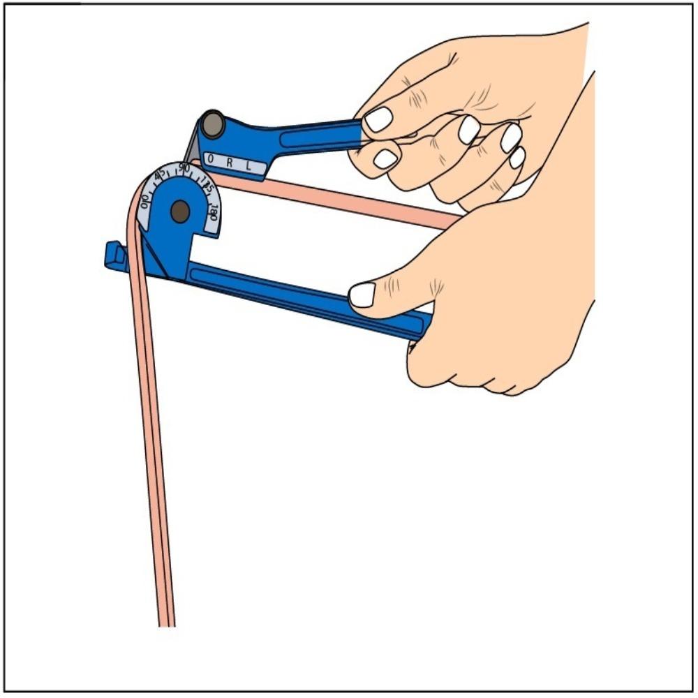 3 In 1 Tube Bender 0-180 Degrees Copper Bending Tool Deft Design Pipe Bender Brass Pipes