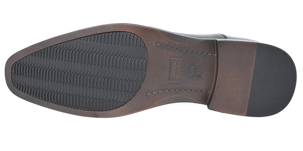 Либеральные мужские деловые туфли Кобе (Внутренний розничный продавец) Мужские туфли с крылышками и прямым носком LB208 (Размер 28.0, Черный)