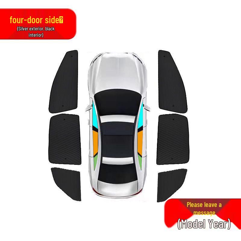 BYD Seal Sunshade: Heat-Blocking Car Window Curtains & Windshield Visor.