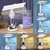 Современная светодиодная настольная лампа с USB-зарядкой для учебы и чтения в комнате общежития