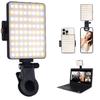 Portable LED Fill Light for Live Streaming, Mobile Photography, and Video Conferencing