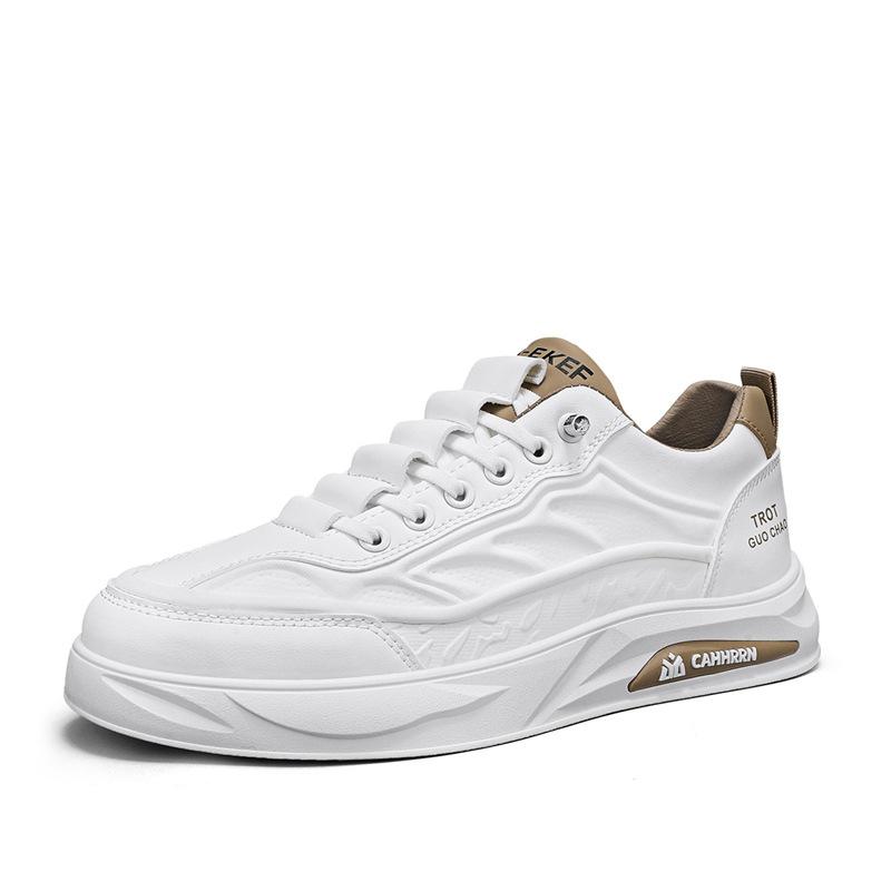 Весна 2025 новые кроссовки папы платформа повседневные универсальные дышащие мужские трендовые увеличивающие рост низкие спортивные туфли