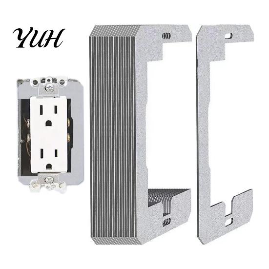 Electrical Outlets Gasket 5/10/15/20/30Pcs Wall Plate Spacers for Outlets, Galvanized Metal Device Leveling Plates Loose Outlet Repair or Recessed