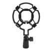 Microphone Shock Mount Universal Black Color Anti Vibration Mic Mount for Recording Room