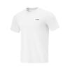 Casual Sports Simple Solid Color Round Neck Pullover Short Sleeve T-Shirt Men Tops Standard-White ATSV361-7