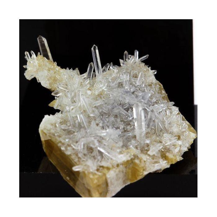 Sidérite, Quartz 107.9 carats