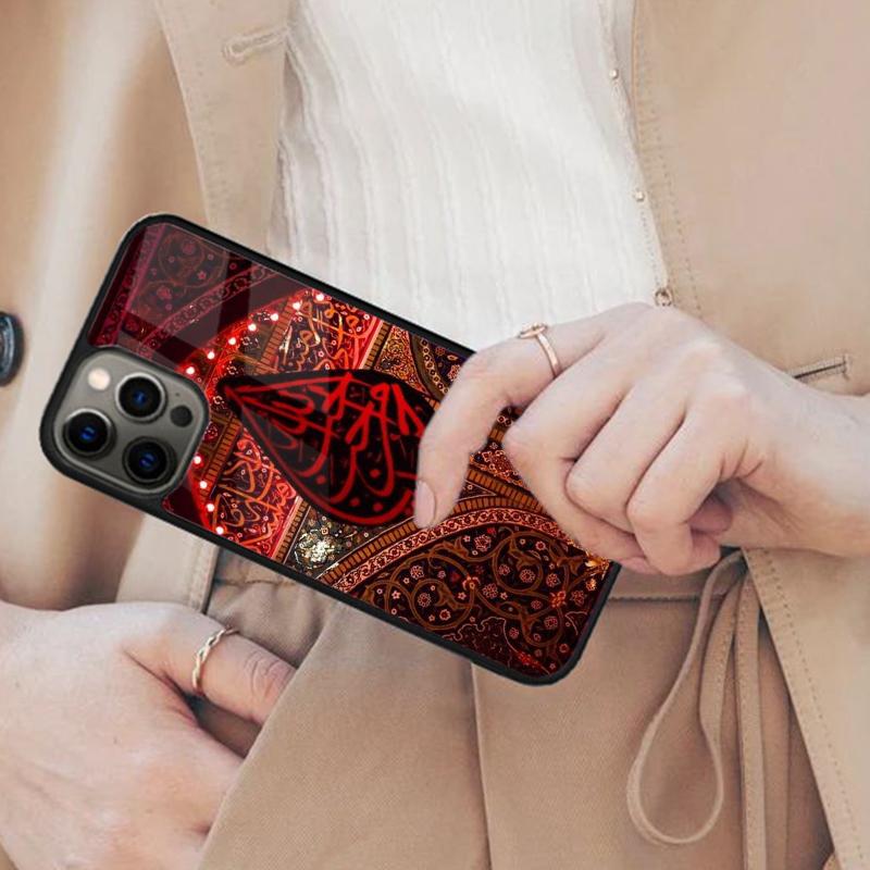 Ислам Шиизм Имам Али Хусейн Магнитный Чехол для Телефона ДЛЯ APPLE iPhone 17 Air 16 14 13 12 Pro Max 15 Plus Беспроводной MagSafe Чехол
