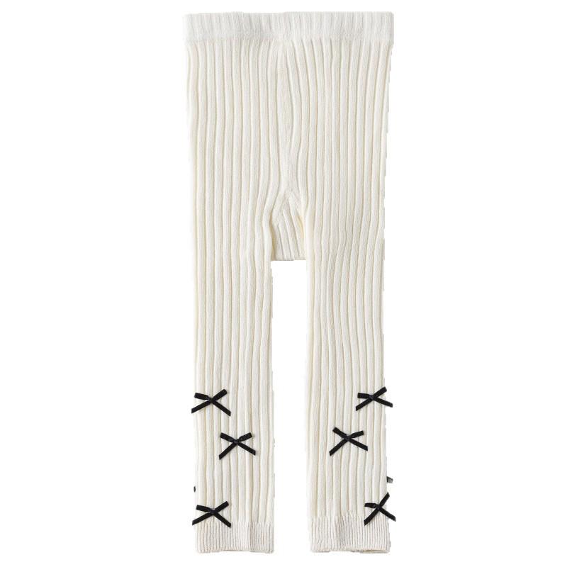 Хлопковые высокоэластичные колготки для девочек - Леггинсы для младенцев, малышей и детей на весну и осень