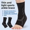 Спортивная защита голеностопа Баскетбол Бег Компрессионная вязаная защита голеностопа Защитная накладка для голеностопного сустава Компрессионные носки Эластичная защита голеностопа