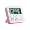 Digital Timer Power-off Memory Snooze Mode with Flashing Light Excellent Digital Sleep Shower Study Stopwatch Clock for Home