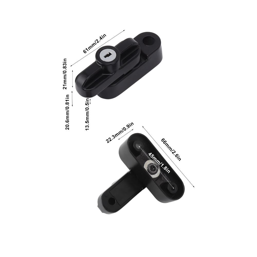 Proof Window Sash Lock Zinc alloy Anti Theft Window Lock Secure Window Lock Office