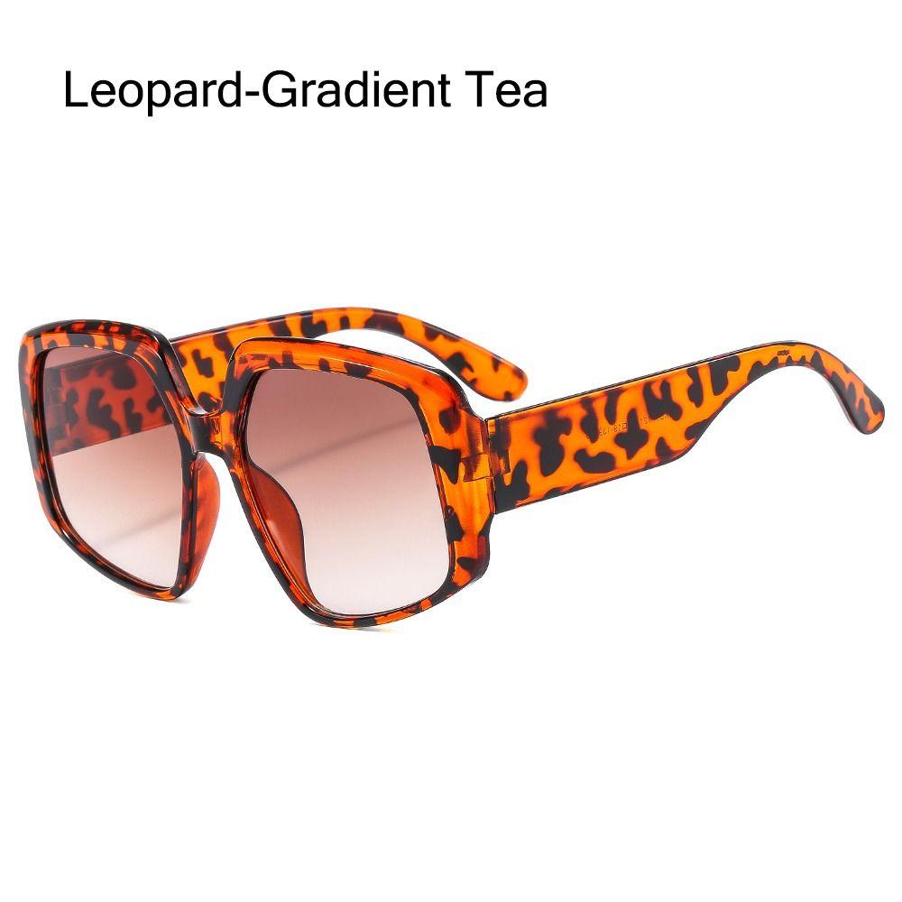 Trendy Fashion Large Shades Goggle Women's Oversized Sunglasses Square Sun Glasses
