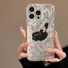 Чехол для телефона Feather Luster для Samsung A53 A14 A33 A12 A32 S24 S23 Plus S20 S21 FE для iPhone 17 15 16 13 Pro 17 16 Pro Max Чехол для телефона с бабочкой и бантом