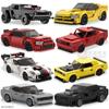 MOC Brick Dodge Challenger Viper SRT Demon Muscle Car Racing Sports Car Building Blocks Speed Champion Racer Model Toys For