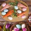 4Pcs Easter Fabric Carrot Toy Artificial Carrot Vegetable Ornament Rustic Stuffed Carrot Decoration for Spring Farmhouse Baskets Decor Vase Filler