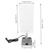 5W LED  Lamp Fabric Lampshade LED Nightstand Light Modern Desk Light  Dorm