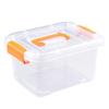 Plastic Storage Bin with Latching Buckles Portable Handle Heavy Duty Clear Storage Latch Container