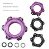 Brake Disc Center Lock Hub Boosts Adapter Cycling Hub Conversion Adapter Center Lock to 6-holes Adapter Easy to Install