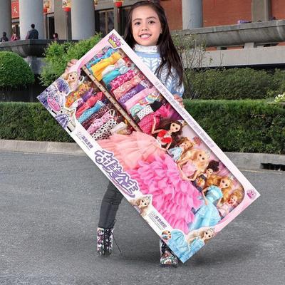 Набор кукол Подарочная коробка Наряд Полный набор Принцесса Девочка Детские игрушки