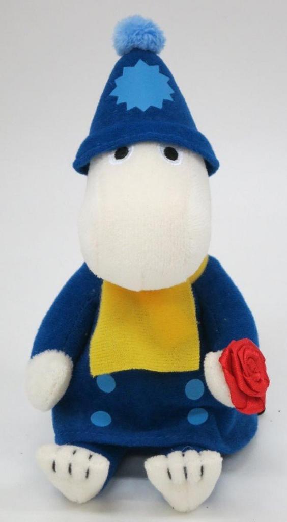 Мягкая игрушка Муми-тролль вождь общая длина 19 x x 7 см размер ладони 9,5