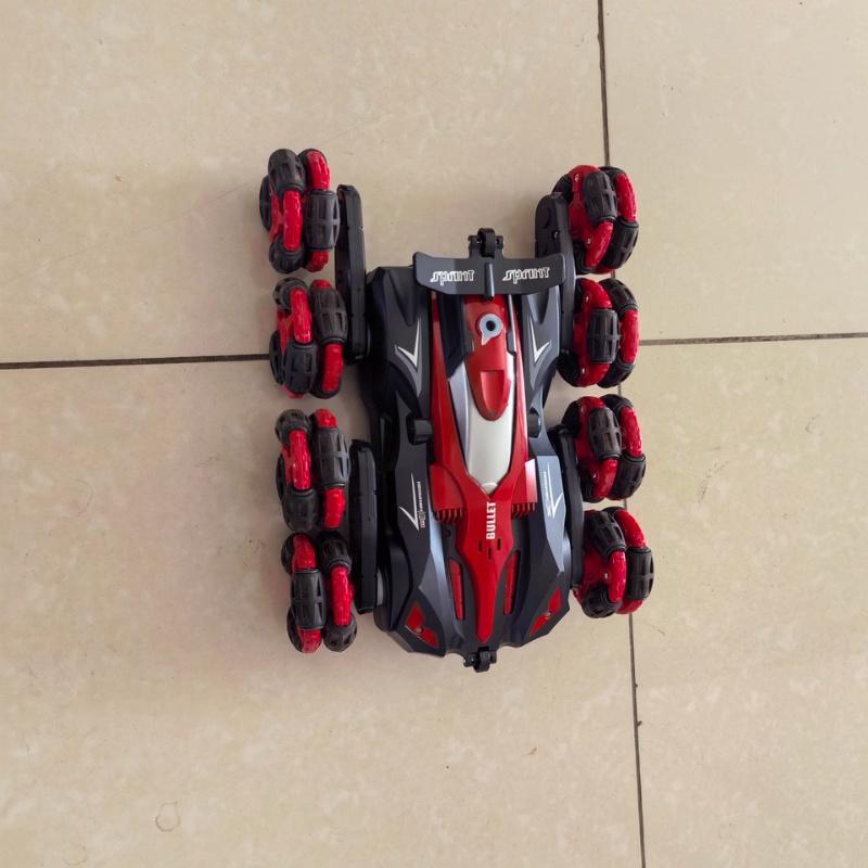 Eight Wheel Stunt Remote Control Car Gesture Induction Drift Spray Swing Arm Climbing Rotary Charging Motor Racing Toy Gift