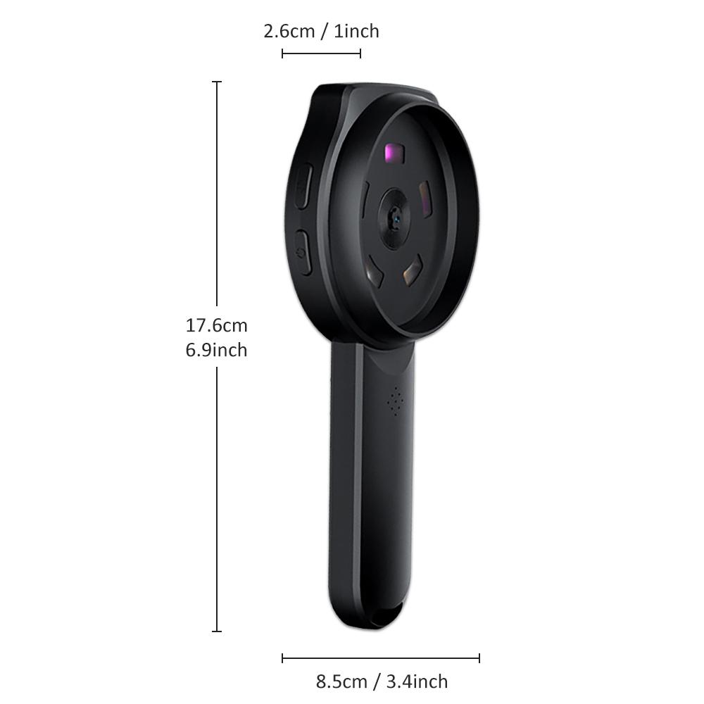 Wireless Digital Microscope Handheld HD Inspection Camera Magnifying Glass with Light 500x Magnification Facial Skin Analysis