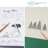 Карандаш Tombow Wood Story HB LA-KEAHB Упаковка 12 штук