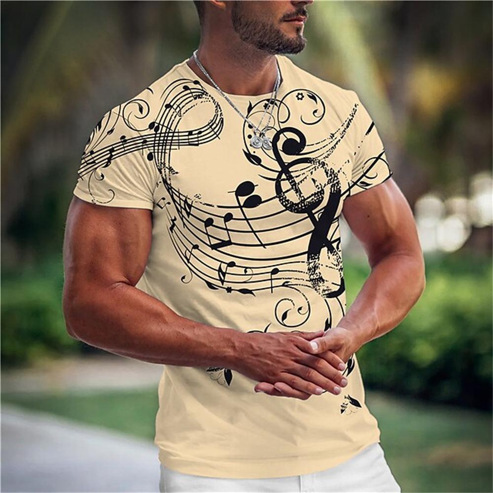 Модная мужская футболка большого размера, музыкальная 3d футболка, черно-белая уличная одежда, повседневная летняя мужская одежда с короткими рукавами, футболки для вечеринок, топы
