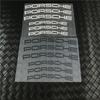 HUPX5 6pcs For Porsche Cayenne Panamera Macan 911 Taycan Boxster Cayman 918 Pajun Car Personality Sticker Fuel Tank Helmet Bike Decal