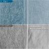 Imabari Towel Short Face 34 x 60 Set of Hand Made in Short Pile Skin Gentle on Sensitive Suitable for Children and Babies Gray Foggy Mauve Blue Pale