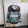 Мужская толстовка большого размера с принтом в стиле ретро и вестерн с этническим принтом, для активного отдыха на весну и осень