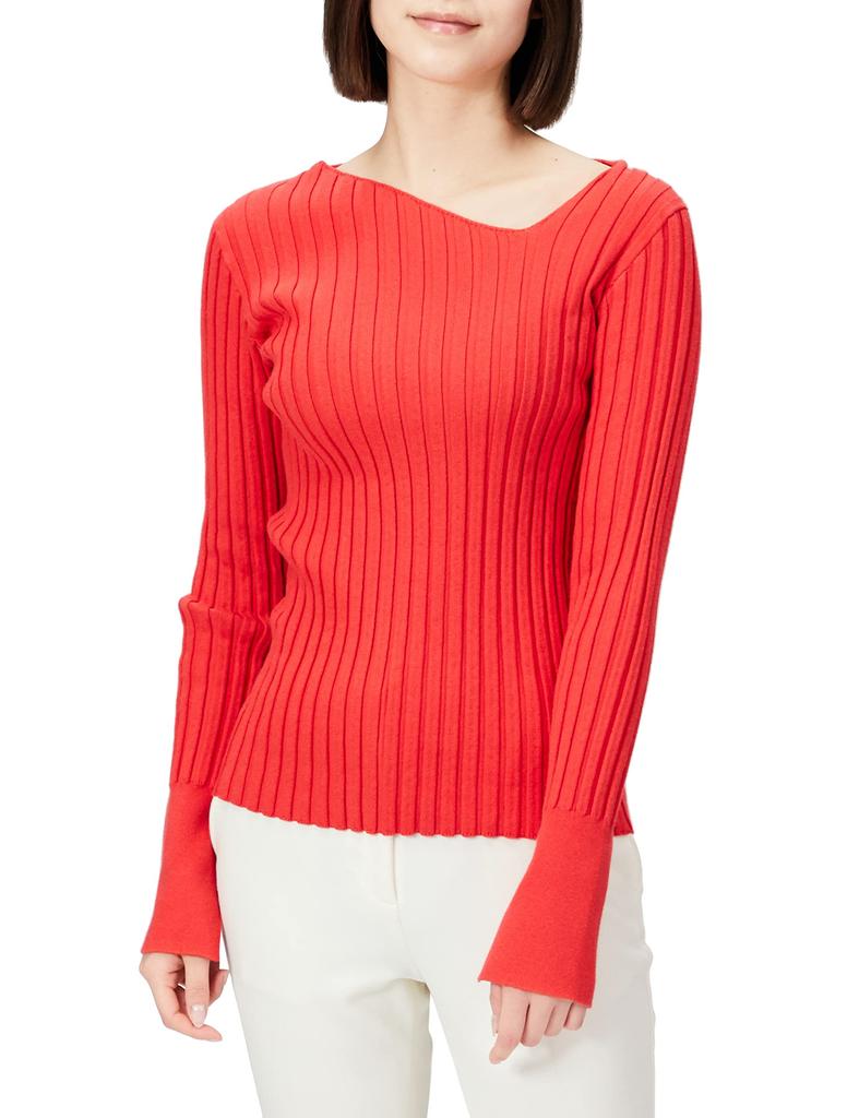 Mira Owen Decollete Knit 09WNT221005 RED 1 Women's