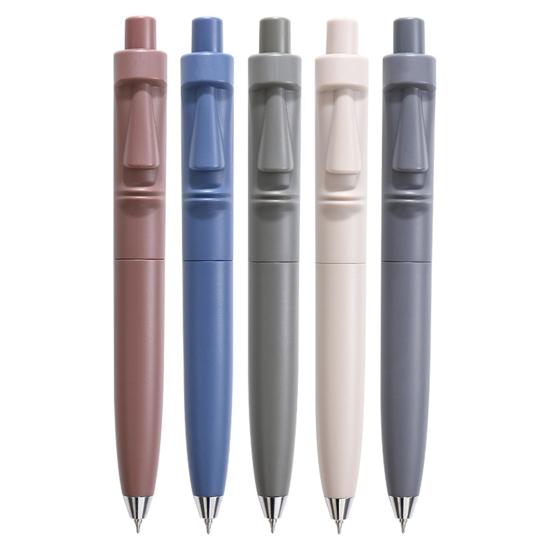 5 шт. гелевых ручек Moai Style Smooth Roller Ink Letter Pens 0,5 мм Тонкий кончик Эргономичный дизайн Удобная ручка Ручки для подписи