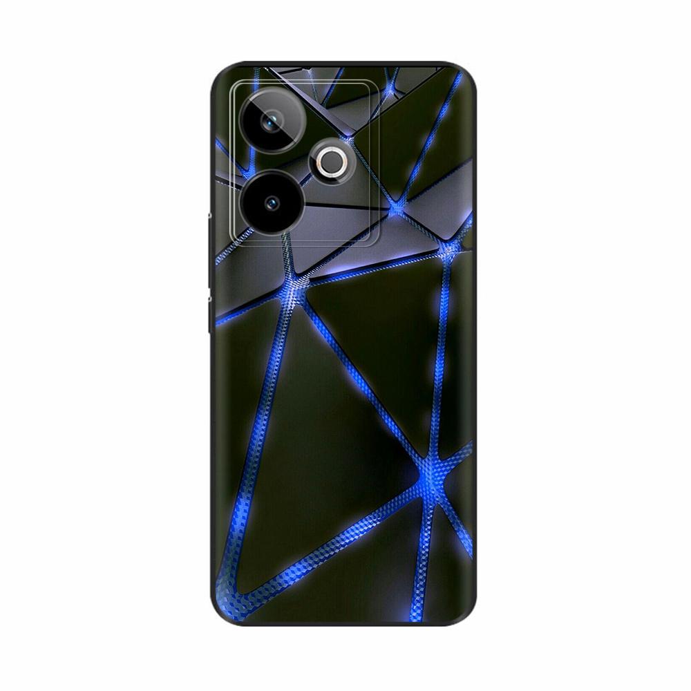 Чехол для Realme GT 7 Силиконовый Мягкий ТПУ Задняя крышка телефона Для Realme GT 7T Чехол Милые Мультяшные Чехлы Для Oppo Realme GT7 Fundas Сумки