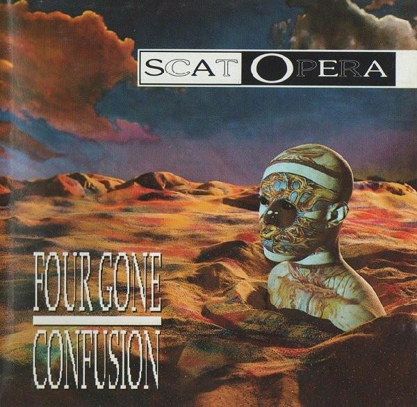 CD SCAT OPERA - Four Gone Confusion CDMFN140 Music For Natio 1992 Япония Рок Б/У