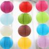 Party Supplies Paper Lamp Ball Hanging Lanterns Mid Autumn Festive Lanterns Round Paper Lanterns