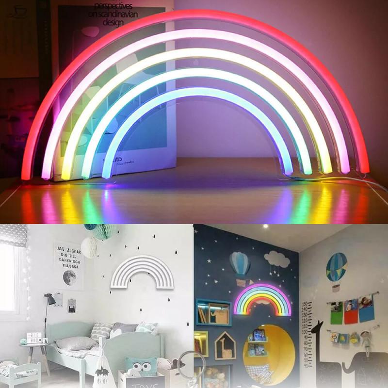 Colorful Led Neon Light Decoration In Banana Note Shape With Versatile Battery And Usb Power Options