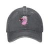 Cute Courageous Cowardlys Dog Denim Cap Casual Baseball Caps Adjustable Hat Summer Unisex Baseball Hats