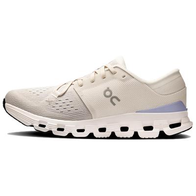 On Cloud X4 Удобные Универсальные Дышащие Кроссовки для Бега Женские кроссовки Слоновая кость 3WF30842050