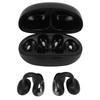 Беспроводные наушники-клипсы Bluetooth 5.3 водонепроницаемые интеллектуальные шумоподавляющие наушники с костной проводимостью черные