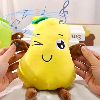 Креативное фруктовое пианино-игрушка с сенсорным управлением и ритмом - Уникальная новинка, музыкальная интерактивная плюшевая кукла для родителей и детей