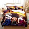 3D Anime Higurashi When They Cry Printed Bed Set Duvet Cover Pillowcase Bedding Set Linen Sheet Quilt Cover Full Queen King Size